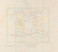 SRH Punch Needle Pattern Twin Flowers 6.5x7.75