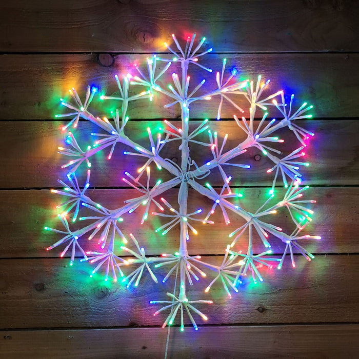 Starburst Snowflake 60cm Multi