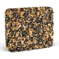 Superior Blend Seed Cake for wild birds, a rectangular block of seeds and nuts, ideal for diverse bird feeding in various feeder types.