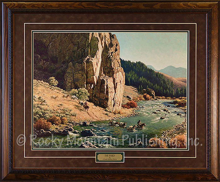 The Ford Custom Framed paper art prints by Clark Kelley Price