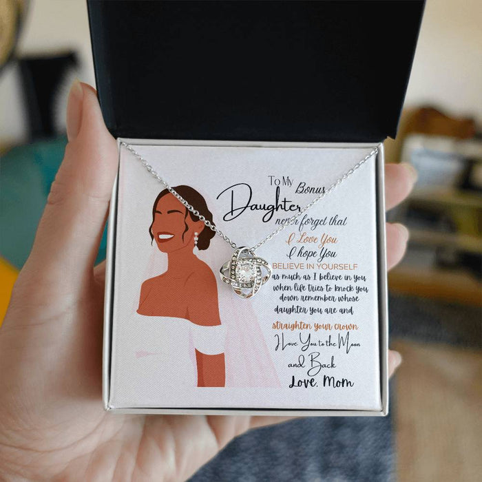 To My Bonus Daughter| I'm Proud To Be Your Dad🔥❤️|Love Knot necklace