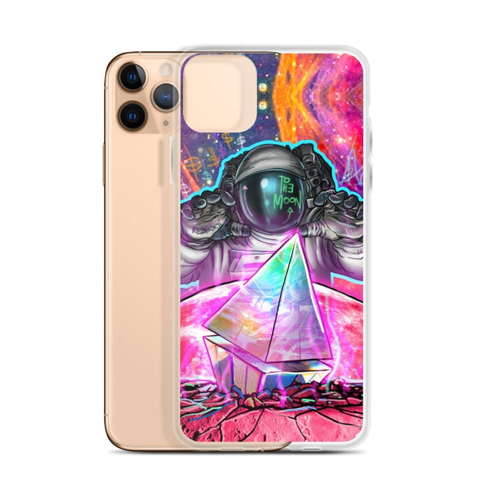 To The Moon iPhone Case - REBHORN DESIGN