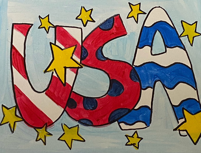 U S A Canvas