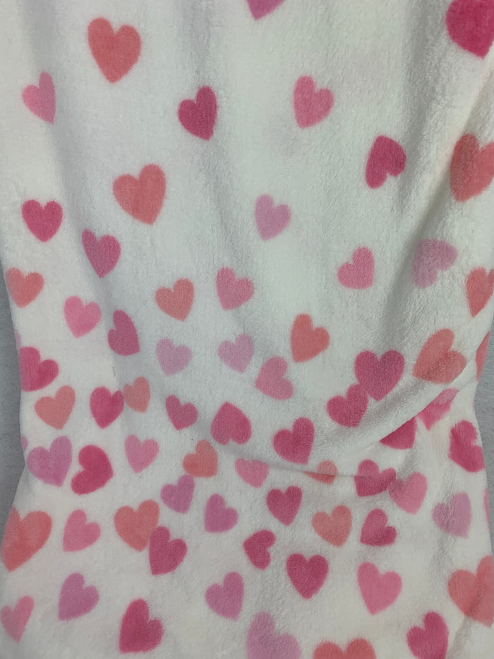 Valentine Cascading Hearts Blanket Throw
