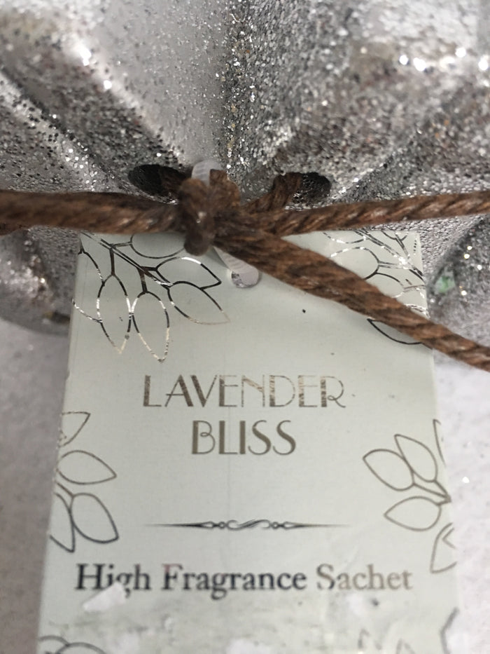 Valentine Glittered XOXO Block Sitter and High Fragrance Sachet