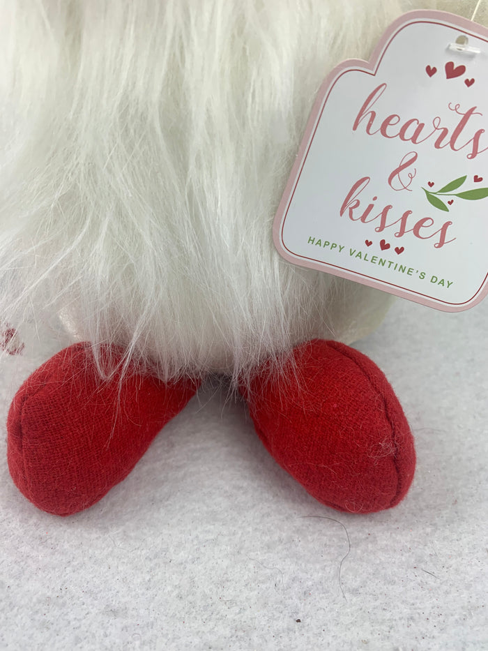 Valentine Gnome with Holding a Love Lollypop