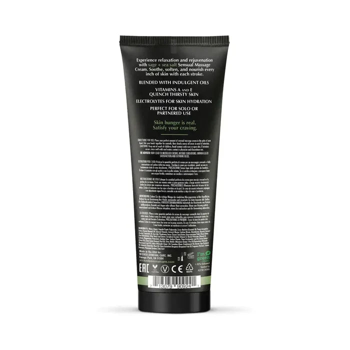 Wicked® Sage + Sea Salt Sensual Massage Cream - Rolik®