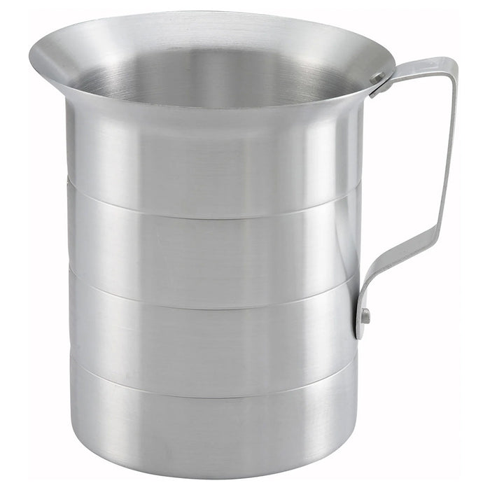 Winco AM-2 - Aluminum Measuring Cup - 2 Qt. Capacity