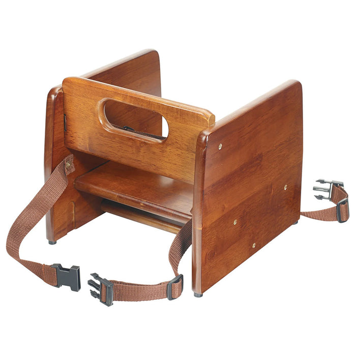 Winco CHB-701 - Wooden Booster Seat - Stackable - Choose Finish