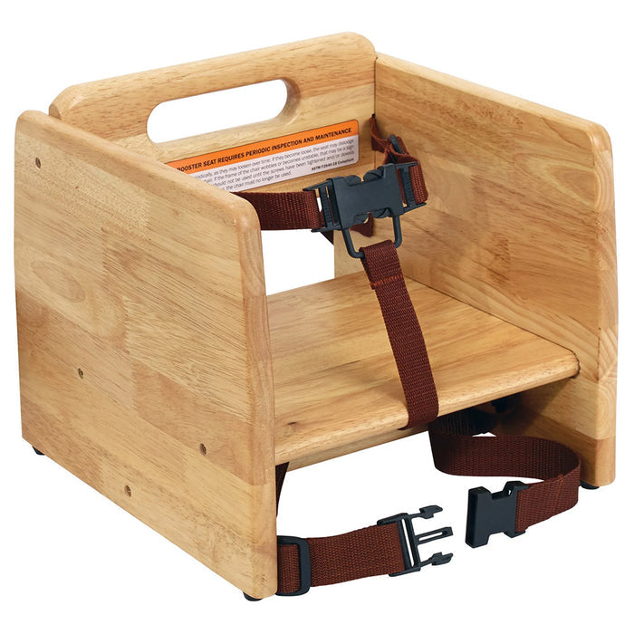 Winco CHB-701 - Wooden Booster Seat - Stackable - Choose Finish