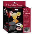Winco GR-3 - Cocktail Glass Rimmer - 3 Tier - Collapsible