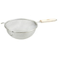 Winco MST-8S - 8" Diameter Strainer - Medium Mesh