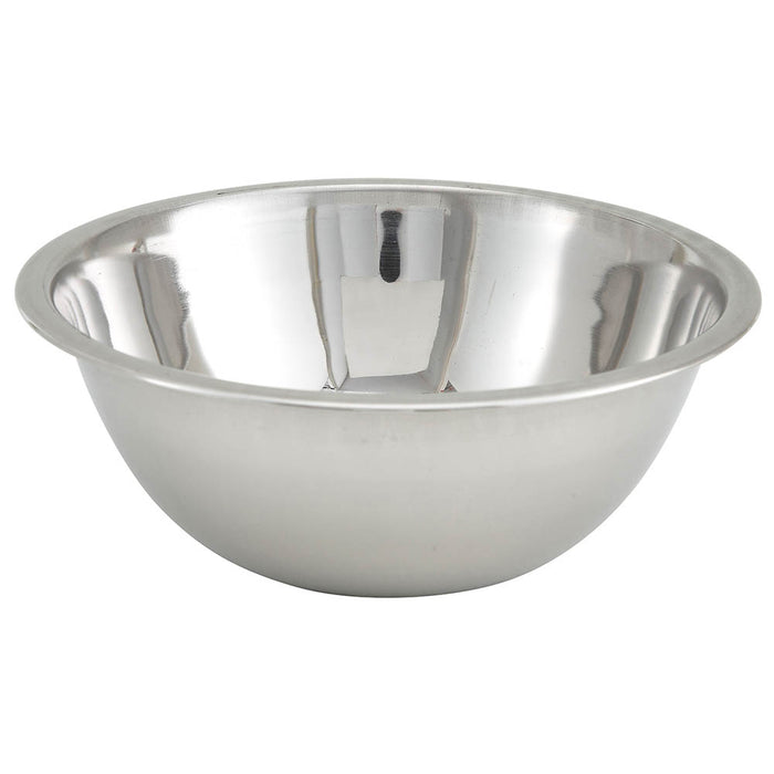 Winco MXB-300Q - 3 Quart Mixing Bowl - Light Weight - Stainless Steel