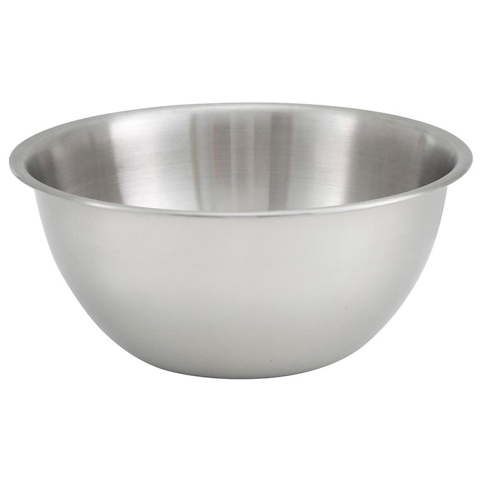 Winco MXB-800Q - 8 Quart Mixing Bowl - Light Weight - Stainless Steel