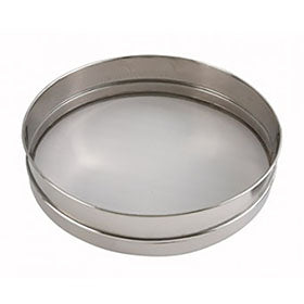 Winco SIV-10 - Stainless Steel Sieve Sifter - 10" Diameter x 3" Deep