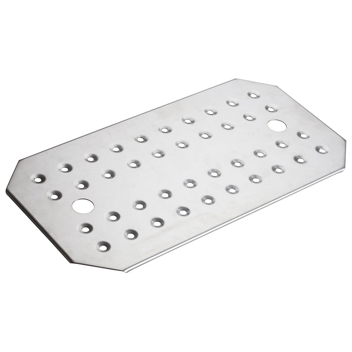 Winco SPFB-1 - Full-Size Drain Shelf - False Bottom - Stainless Steel