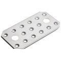 Winco SPFB-4 - Fourth-Size Drain Shelf - False Bottom - Stainless Steel