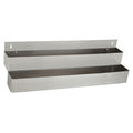Winco SPR-32D - 32" Bar Speed Rail - Double Tier - Stainless Steel