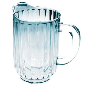 Winco WPC-60 - 60 Oz. Clear Plastic Pitchers