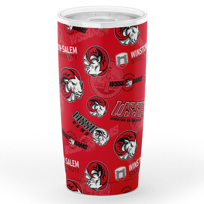 Wssu Rams 20oz Tumbler v143