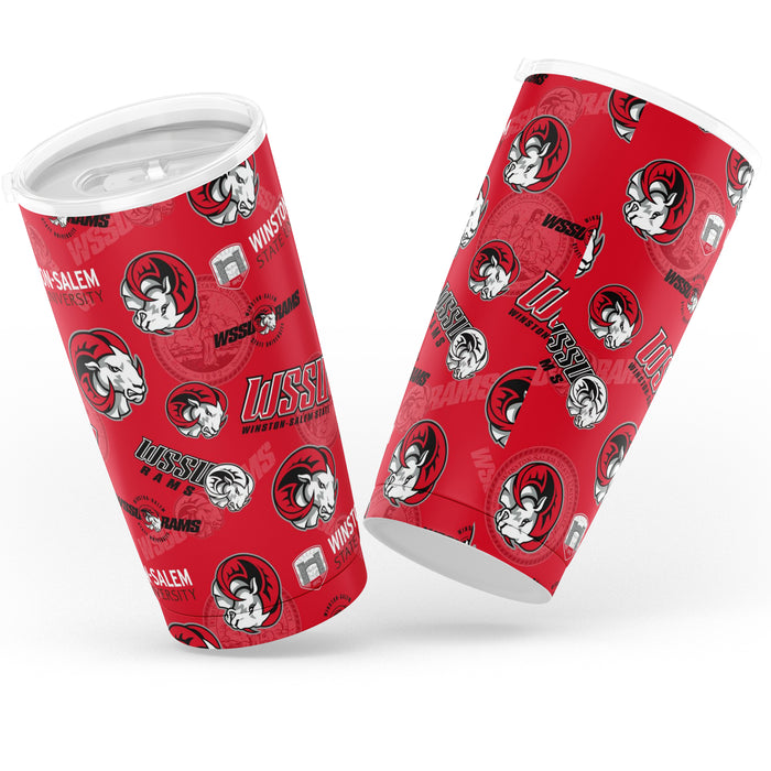 Wssu Rams 20oz Tumbler v143