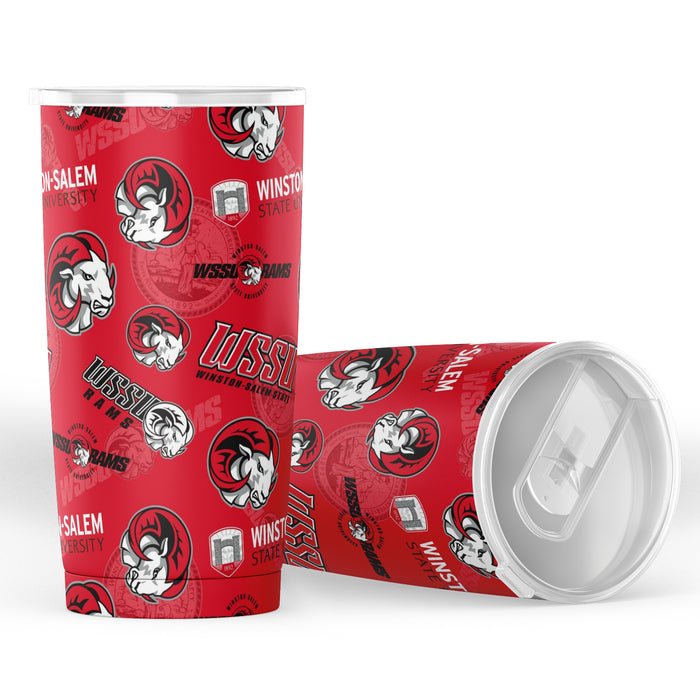 Wssu Rams 20oz Tumbler v143