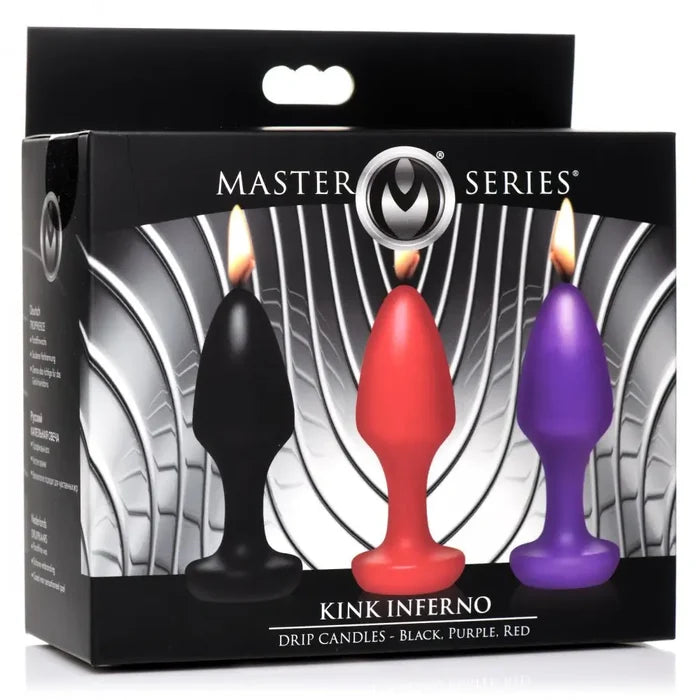 Master Series® Kink Inferno Drip Candles - Candle