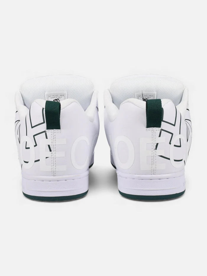 Zapatillas DC Court Graffik Blanco Verde - OUTLET