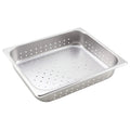 ZESCO SPHP2 - Steam Table Pan - Perforated - Half-Size - 2-1/2" Deep